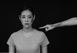 Hoa hậu Khánh Vân trong bộ ảnh chống quấy rối tình dục