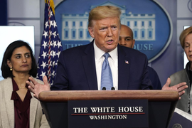 Thông điệp mới từ Nhà Trắng: Sống chung với dịch bệnh