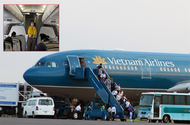 Tự ý xé áo phao, trốn nộp phạt, nữ hành khách bị cấm bay