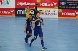 Thái Sơn Nam bất bại 9 trận liền ở lượt đi Futsal HDBank VĐQG 2020