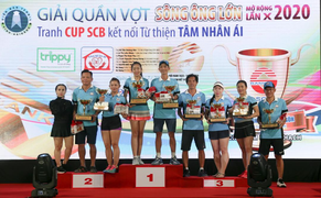 Kết nối yêu thương từ giải quần vợt Sông Ông Lớn 2020