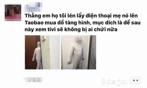 Bộ quần áo tàng hình của cậu bé nghiện tivi