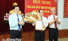Phó trưởng Ban Tổ chức trung ương làm Phó Bí thư Tỉnh ủy Đồng Nai