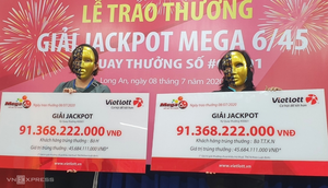 Mua Vietlott cận giờ mở thưởng, 2 người phụ nữ chia nhau giải Jackpot 91 tỷ đồng