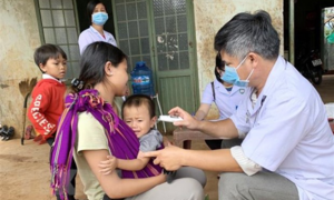 Dịch bạch hầu ở Tây Nguyên lây lan trong cộng đồng, 50% ca không có triệu chứng