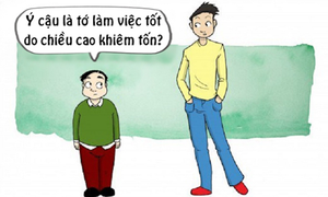 Vì sao chàng lùn làm việc nhanh hơn?