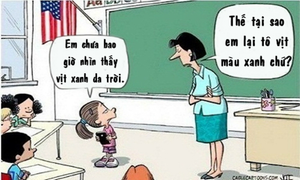 Lý sự của học sinh mẫu giáo khiến cô 'cứng họng'