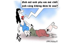 Đừng hòng anh chết vì em