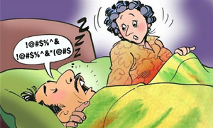 Làm gì khi chồng hay nói mơ?