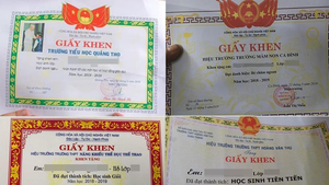 Giấy khen cho học sinh là phần thưởng lỗi thời, nên bỏ