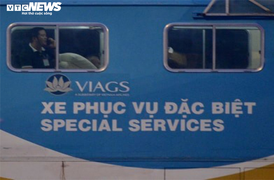 Hình ảnh chuyến bay chở phi công người Anh từ TP.HCM đi Hà Nội