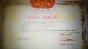 Giấy khen học sinh 'Mượn sách nhiều nhất lớp' khiến dân mạng tranh cãi gay gắt