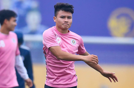 Quang Hải, Đức Huy sẵn sàng ra sân đấu Hải Phòng