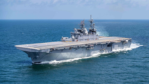 Hải quân Mỹ biên chế thêm tàu đổ bộ USS Tripoli 