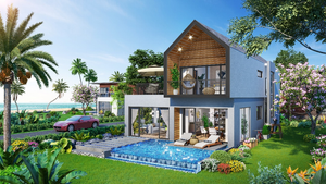 Lý do khiến biệt thự biển thu hút giới đầu tư
