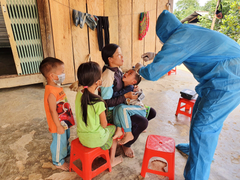 7.500 nhân viên y tế Đắk Lắk được tiêm vaccine phòng bạch hầu