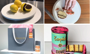 Thợ làm bánh Mỹ gây sốc bằng loạt bánh đánh lừa thị giác