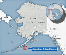 Động đất dữ dội ở Mỹ, gây cảnh báo sóng thần diện rộng