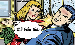 Chồng ăn tát, vợ sướng điên