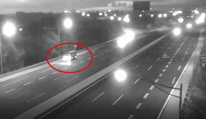 Phạt 17 triệu tài xế xe tải chạy ngược chiều, đi lùi nhiều lần trên cao tốc