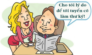 Thư ký mới giúp trưởng phòng được tăng lương