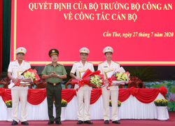 Ba tân Phó giám đốc Công an Cần Thơ là ai?
