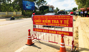 Quảng Ngãi lập 16 chốt kiểm soát dịch COVID-19 trên khu vực biên giới biển