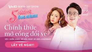  Hà Anh Tuấn cùng Amee livestream độc quyền trên ứng dụng VinID