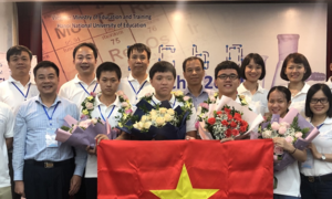 Việt Nam đoạt 4 huy chương Vàng Olympic Hoá học quốc tế 2020
