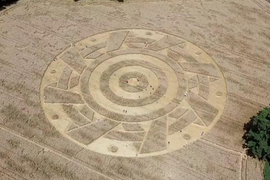 Video: Vòng tròn bí ẩn của người ngoài hành tinh xuất hiện ở Đức