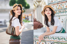 Ảnh: Nhan sắc đời thường xinh đẹp của sao 'Tình người duyên ma'