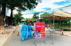 Trước khi khởi phát bệnh, bệnh nhân 621 tiếp xúc với cháu 16 tháng tuổi