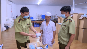 Tạm giữ 500.000 chiếc khẩu trang không có lớp kháng khuẩn ở Hà Nội