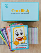Thẻ học tiếng Anh Cardlish: Học tiếng Anh như học toán