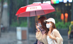 Đợt mưa dông diện rộng ở miền Bắc khi nào kết thúc?
