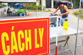 Phong tỏa tổ dân cư nơi bệnh nhân 622 sinh sống