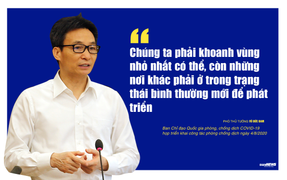 PTT Vũ Đức Đam: Không để câu chuyện giãn cách xã hội trên diện rộng quay trở lại