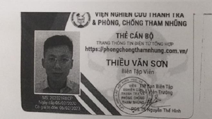 Phóng viên 'dỏm' từ Hà Nội về Thanh Hóa nhũng nhiễu doanh nghiệp