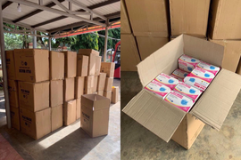 Tạm giữ 2.500 hộp khẩu trang y tế không rõ nguồn gốc suýt tuồn ra thị trường