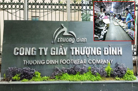 Giày Thượng Đình bị cưỡng chế nợ thuế