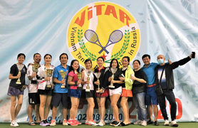 Giải quần vợt gắn kết người Việt tại Nga