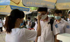 Hà Nội: Yêu cầu nhà dân sát điểm thi tốt nghiệp THPT đóng cửa, hạn chế tụ tập