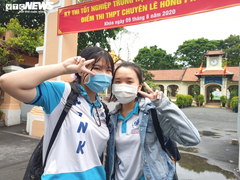 Thí sinh TP.HCM hài lòng với môn thi tổ hợp, đề vừa sức