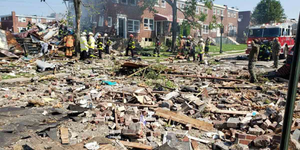 Nổ lớn san phẳng nhiều ngôi nhà ở Mỹ, 1 người thiệt mạng