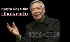 Sáng nay, tổ chức trọng thể Lễ viếng nguyên Tổng Bí thư Lê Khả Phiêu