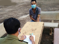 Nam thanh niên trốn cách ly ở Bình Phước bị phạt 5 triệu đồng