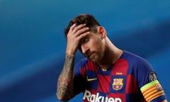 Messi thất thần, bất lực trong thất bại muối mặt của Barca