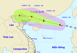 Bão số 4 giật cấp 11 trên Biển Đông, khả năng mạnh thêm