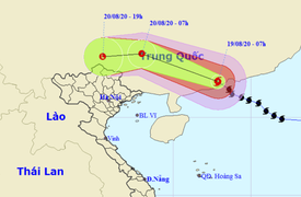 Bão số 4 đi vào đất liền Trung Quốc, cảnh báo lũ quét ở miền Bắc nước ta 