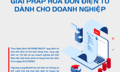 MobiFone Invoice – Giải pháp hóa đơn điện tử cho doanh nghiệp